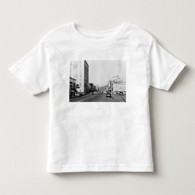 Street Scene in Aberdeen, WA Photograph Toddler T-Shirt (Front)