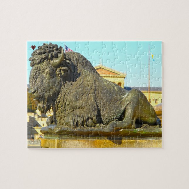 Street Scene Philadelphia Jigsaw Puzzle (Horizontal)