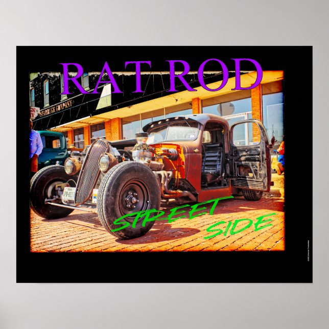 Street Side - Rat Rod Poster (Front)