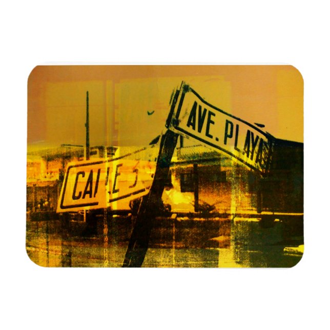 Street Sign Magnet (Horizontal)