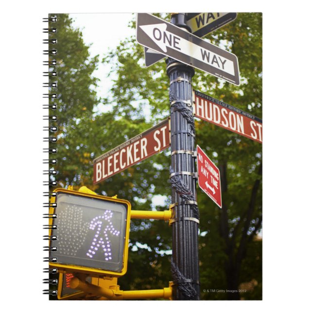 Street Signs 2 Notebook (Front)