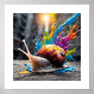 Street Snail Poster
