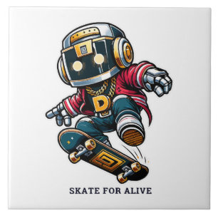 Street Style Skate Series Ceramic Tile