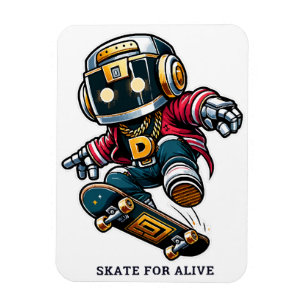 Street Style Skate Series Magnet