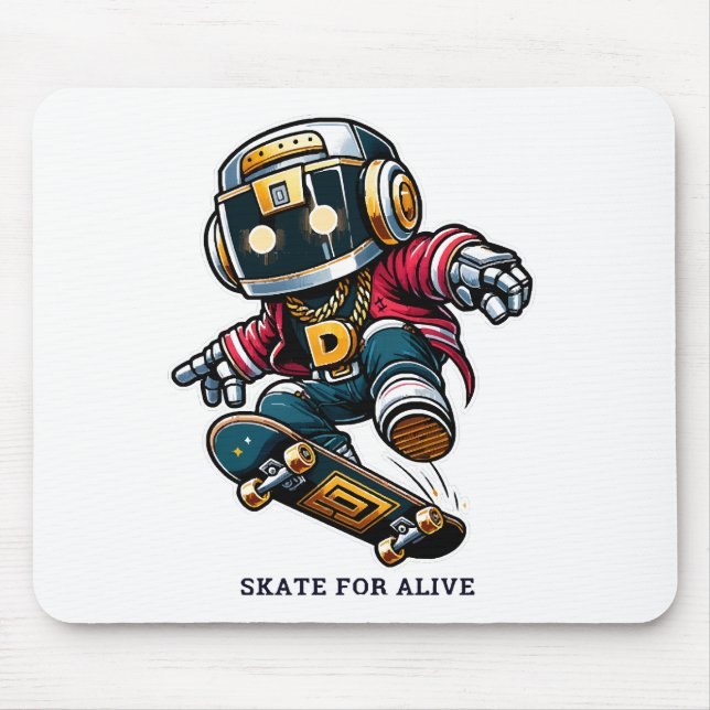Street Style Skate Series Mouse Pad (Front)