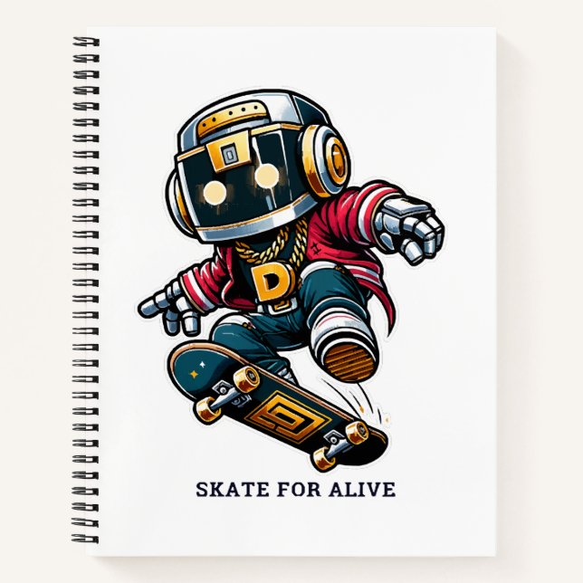 Street Style Skate Series Notebook (Front)
