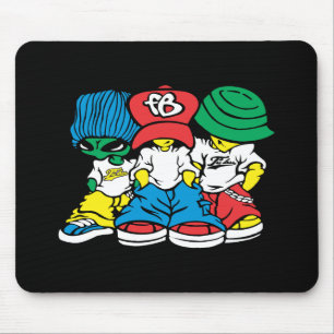 Street Style Squad” Mouse Pad