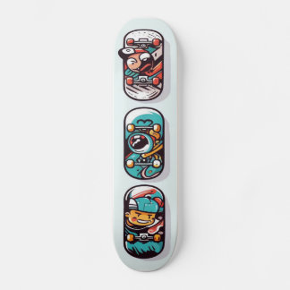 Street surge cartoon design 2 skateboard