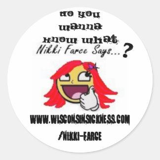 Street Team Goods Classic Round Sticker