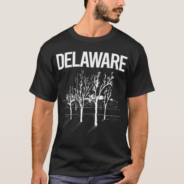 Street Trees Delaware T-Shirt (Front)