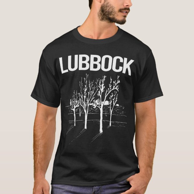 Street Trees Lubbock T-Shirt (Front)