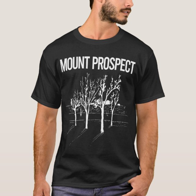 Street Trees Mount Prospect T-Shirt (Front)