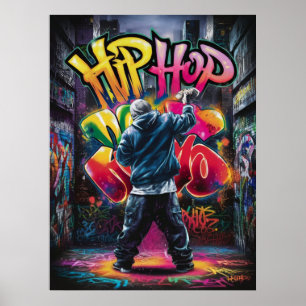 Street Urban Style Graffiti Poster