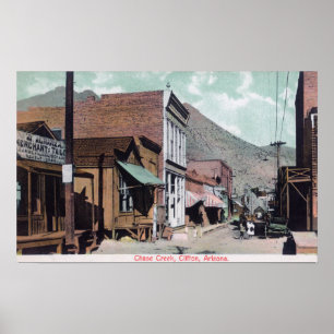 Street View, Chase CreekClifton, AZ Poster