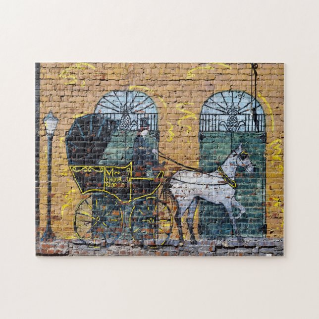 Street Wall Mural Tennessee. Jigsaw Puzzle (Horizontal)
