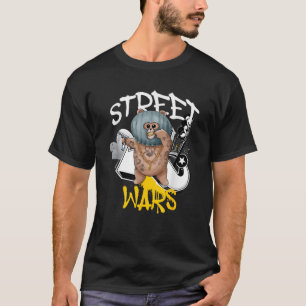Street Wars Funny Teddy Gangster Bear T-Shirt