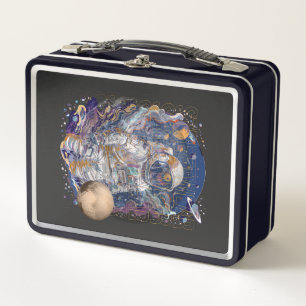 STREET WEAR astronaut  Metal Lunch Box
