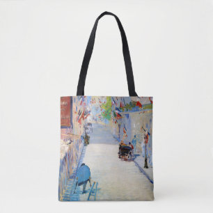 Street with French Flags, Manet Tote Bag