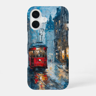 Streetcar in Motion iPhone 16 Case