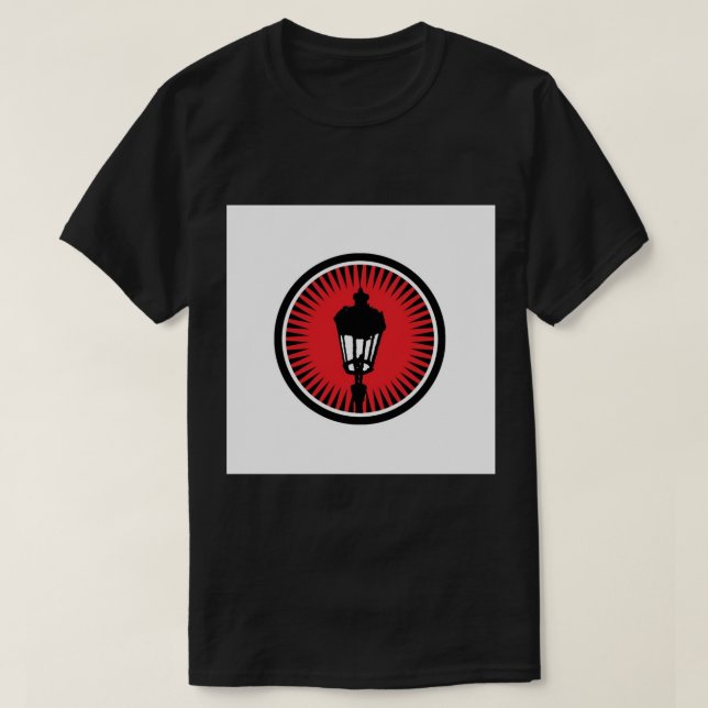 Streetlight Manifesto logo Pin T-Shirt (Design Front)