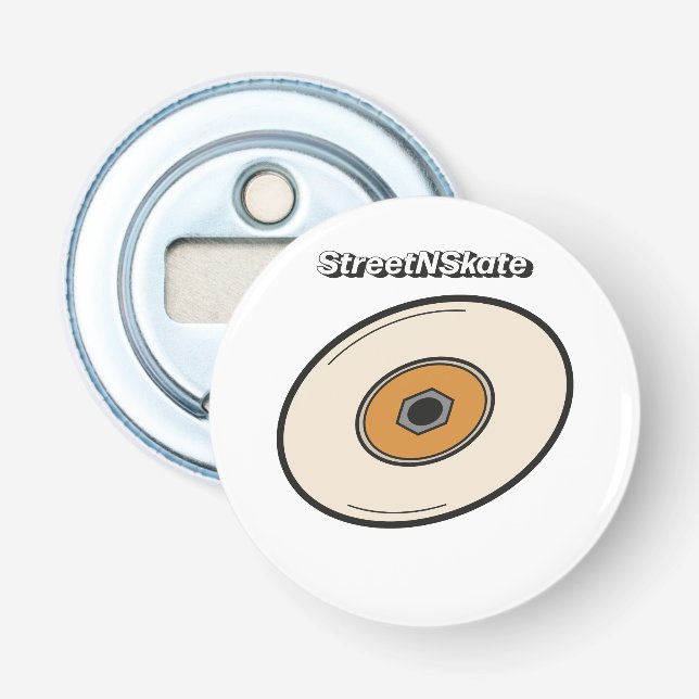 StreetNSkate Bottle Opener (Front)