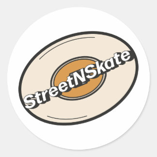 StreetNSkate Classic Round Sticker