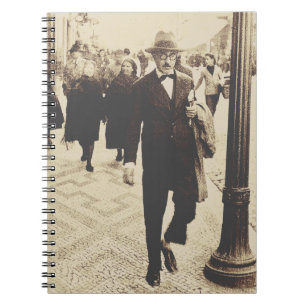 Streets in Lisbon (Fernando Pessoa) Notebook