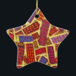 Streets Of Gold Heaven Star Holiday Ornament<br><div class="desc">from original artwork by JasonMessingerART</div>