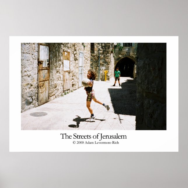 Streets of Jerusalem Poster (Front)
