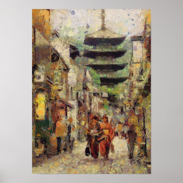 Streets of Kyoto print (Front)