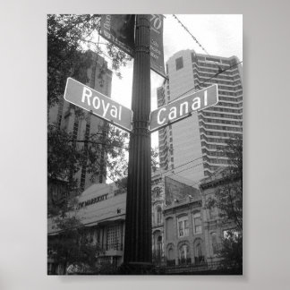 Streets of New Orleans Poster