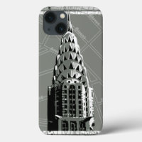 Streets of New York with Empire State Building