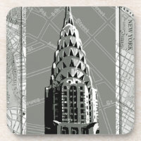 Streets of New York with Empire State Building