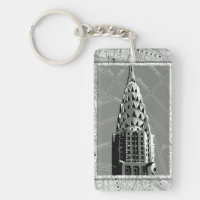 Streets of New York with Empire State Building