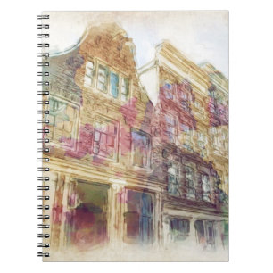 Streets of Old Amsterdam Notebook