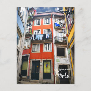 Streets of Porto- Portugal Postcard