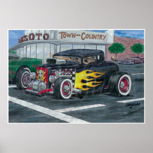Streetscene Poster