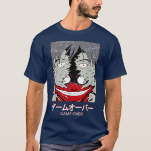 Streetwear Manga Otaku Japan Anime Japanese Evil T T-Shirt
