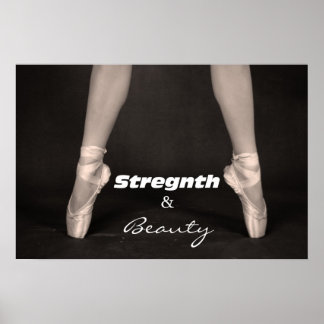 Stregnth and Beauty Poster