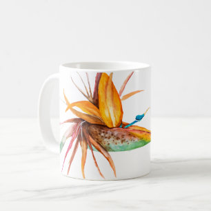 Strelitzia watercolour Mug