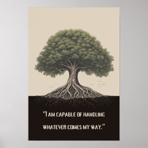 Strength Amidst Adversity Poster