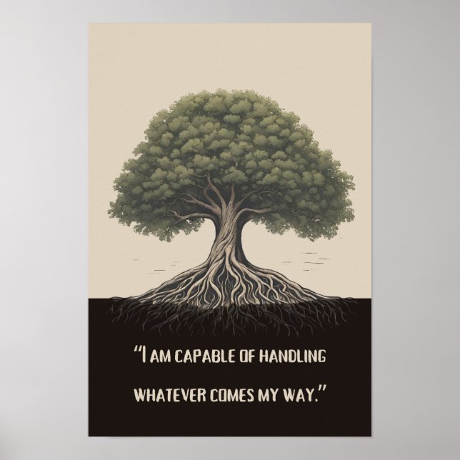 Strength Amidst Adversity Poster (Front)