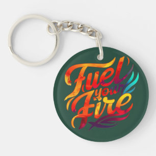 "Strength and Dedication" Key Ring