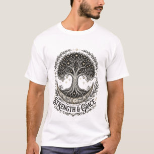 Strength and Grace Tree of Life T-Shirt