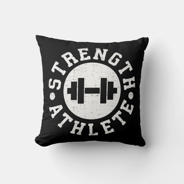 Strength Athlete Cushion (Front)