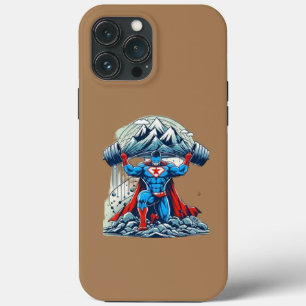 "Strength Beyond Measure"Lift Heavy, Dream  iPhone 13 Pro Max Case