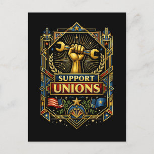 Strength in Solidarity Postcard