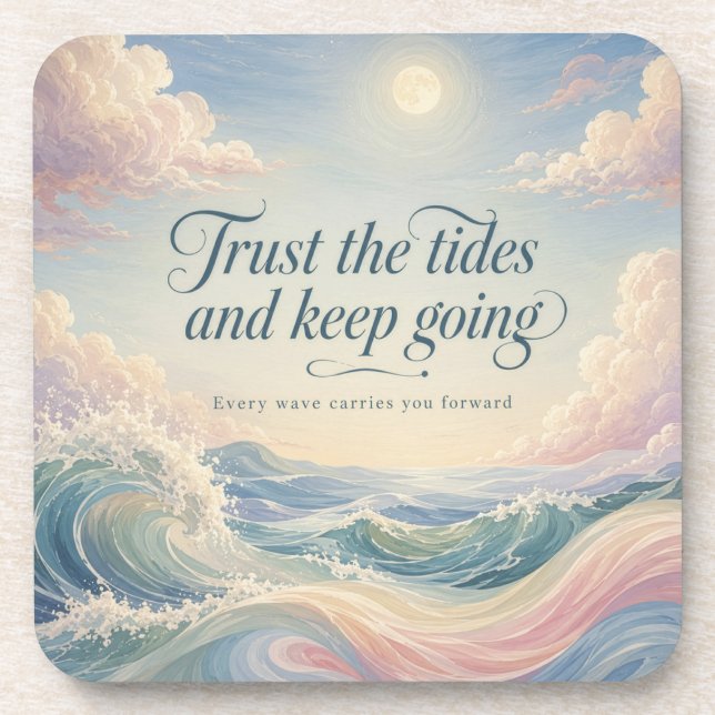 Strength in the Swell Coaster (Front)