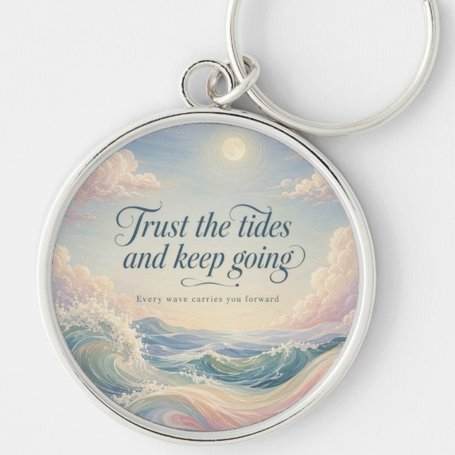 Strength in the Swell Key Ring (Front)