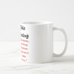 Strength in Transformation Through Terrifying Tria Coffee Mug